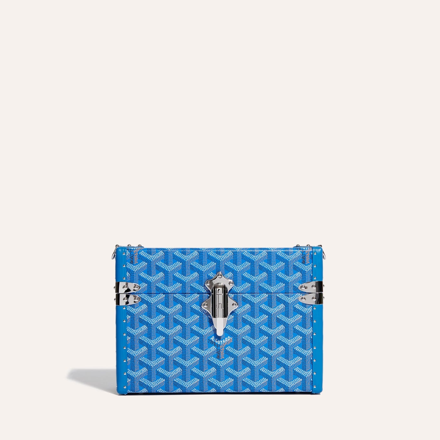 Goyard Cassette Trunk Bag Sky Blue - Image 2